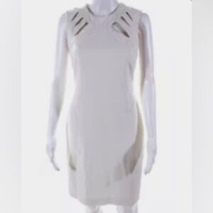 Diane Von Furstenberg White Midi Dress